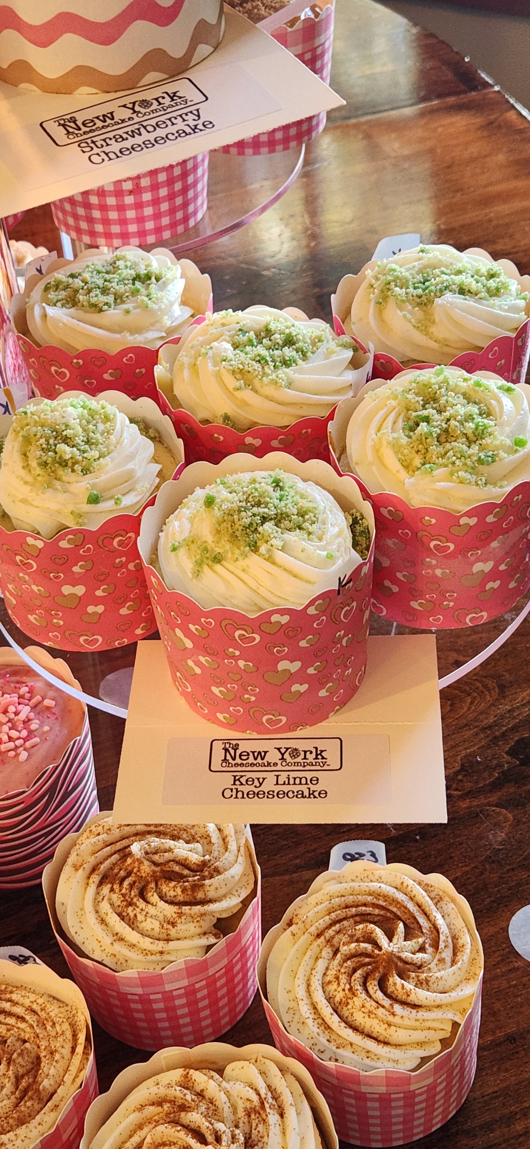 Mega-Mini Cheesecakes $3.99 each by the Dozen