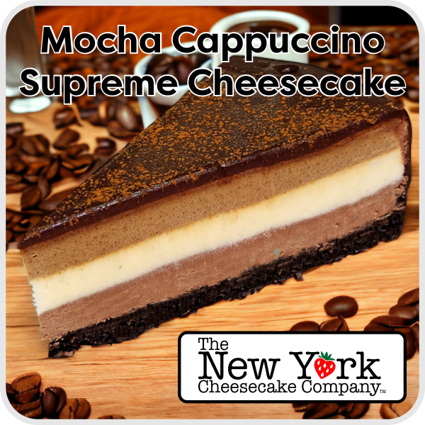 Mocha Cappuccino Supreme Cheesecake