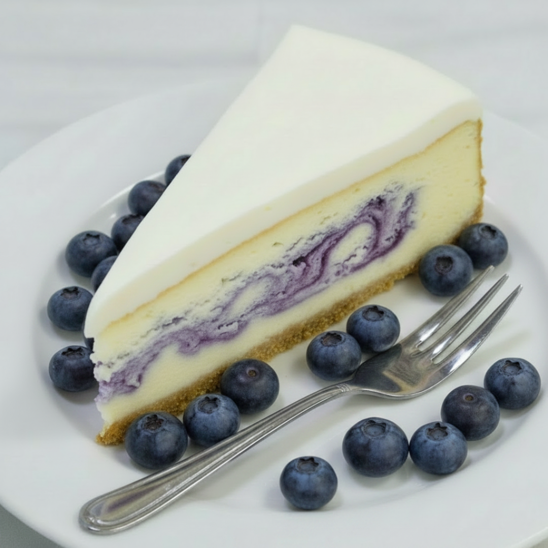 Swirl Around the World Cheesecake