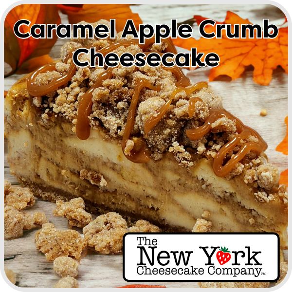 Caramel Apple Crumb Cheesecake