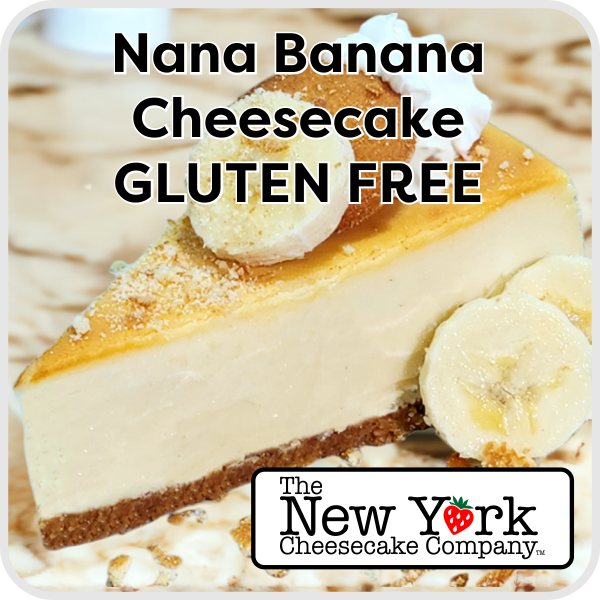 Gluten Free Nana Banana Cheesecake