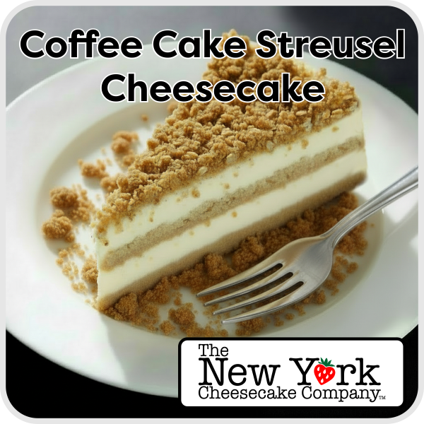 Coffee Cake Streusel Cheesecake