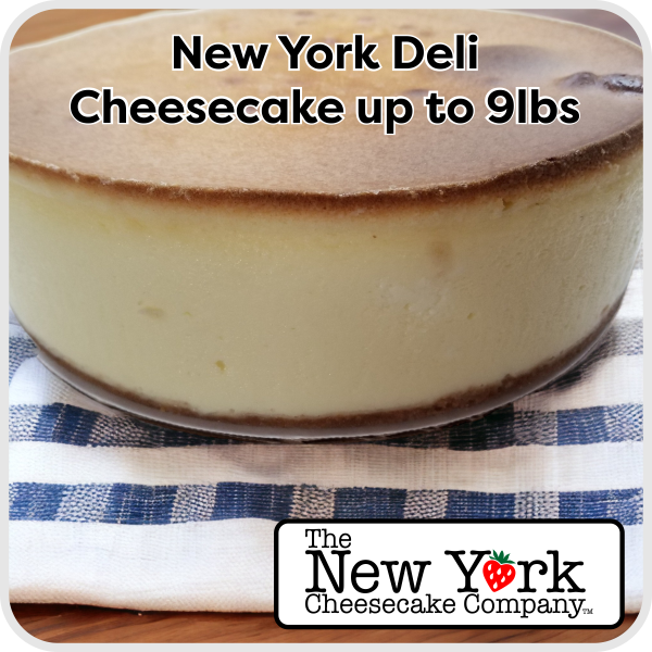 New York Deli Style Cheesecake