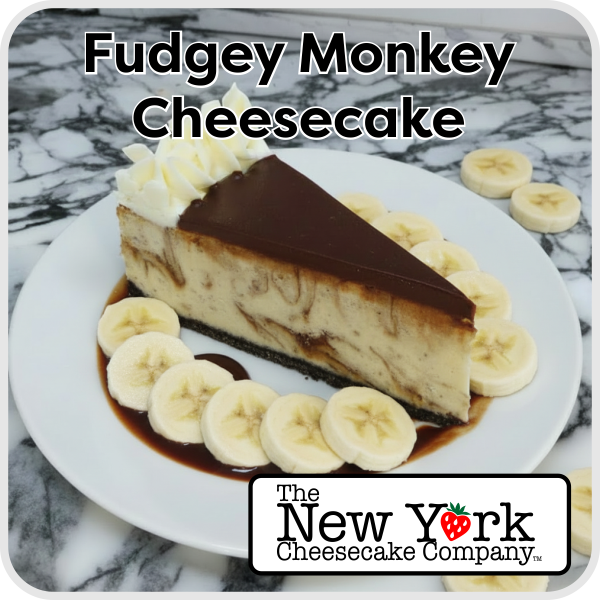 Fudgey Monkey Cheesecake