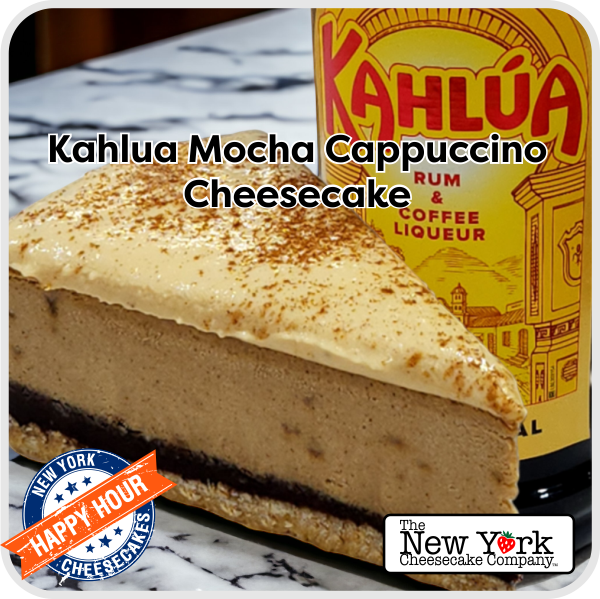 Kahlua Mocha Cappuccino Cheesecake