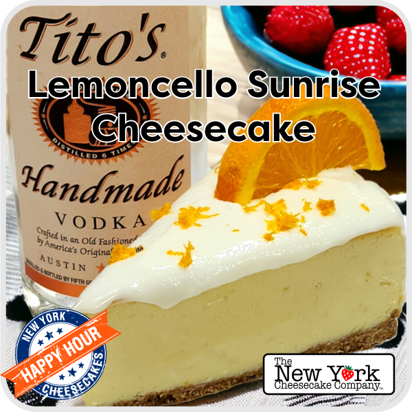 Limoncello Sunrise Cheesecake