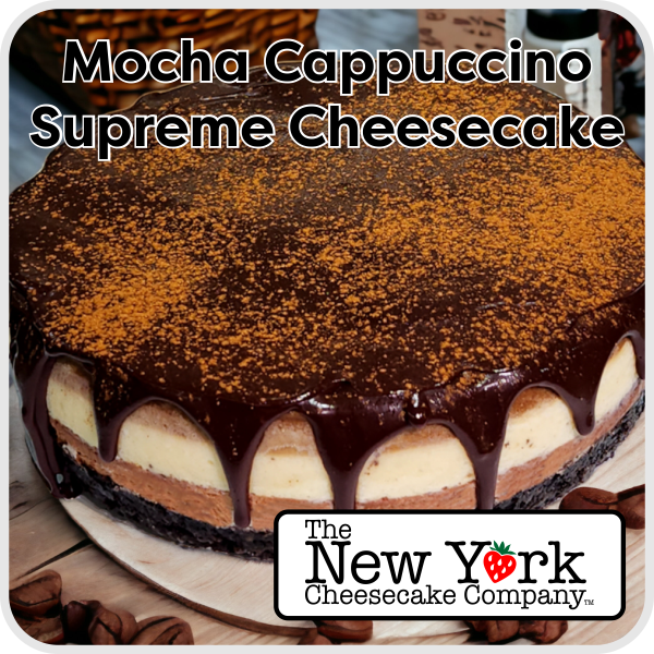 Mocha Cappuccino Supreme Cheesecake