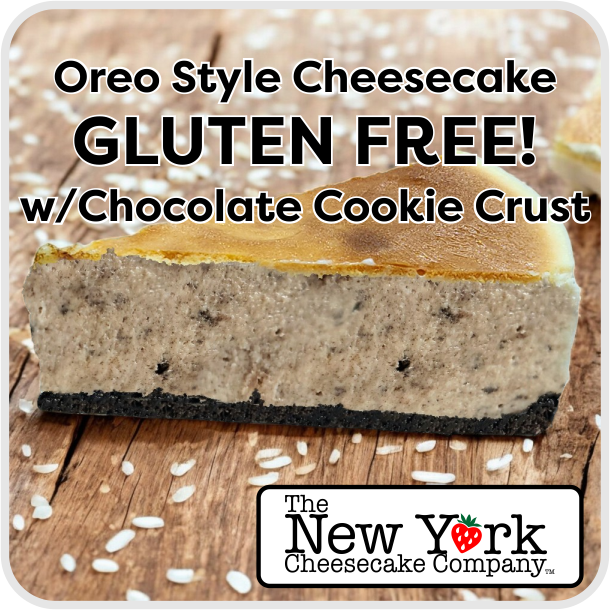 Gluten Free - Chocolate Cream Sandwich Style Cheesecake