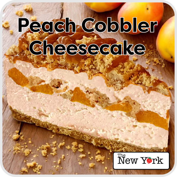Peach Cobbler Cheesecake