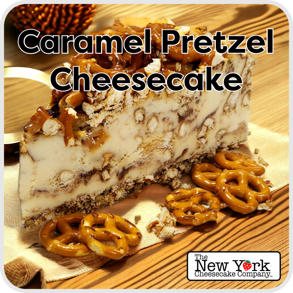 Caramel Pretzel Cheesecake
