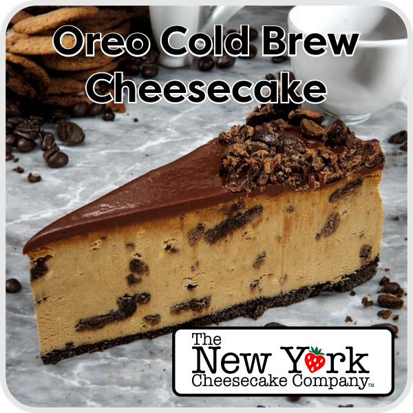 Chocolate Cookie Cold Brew Cheesecake